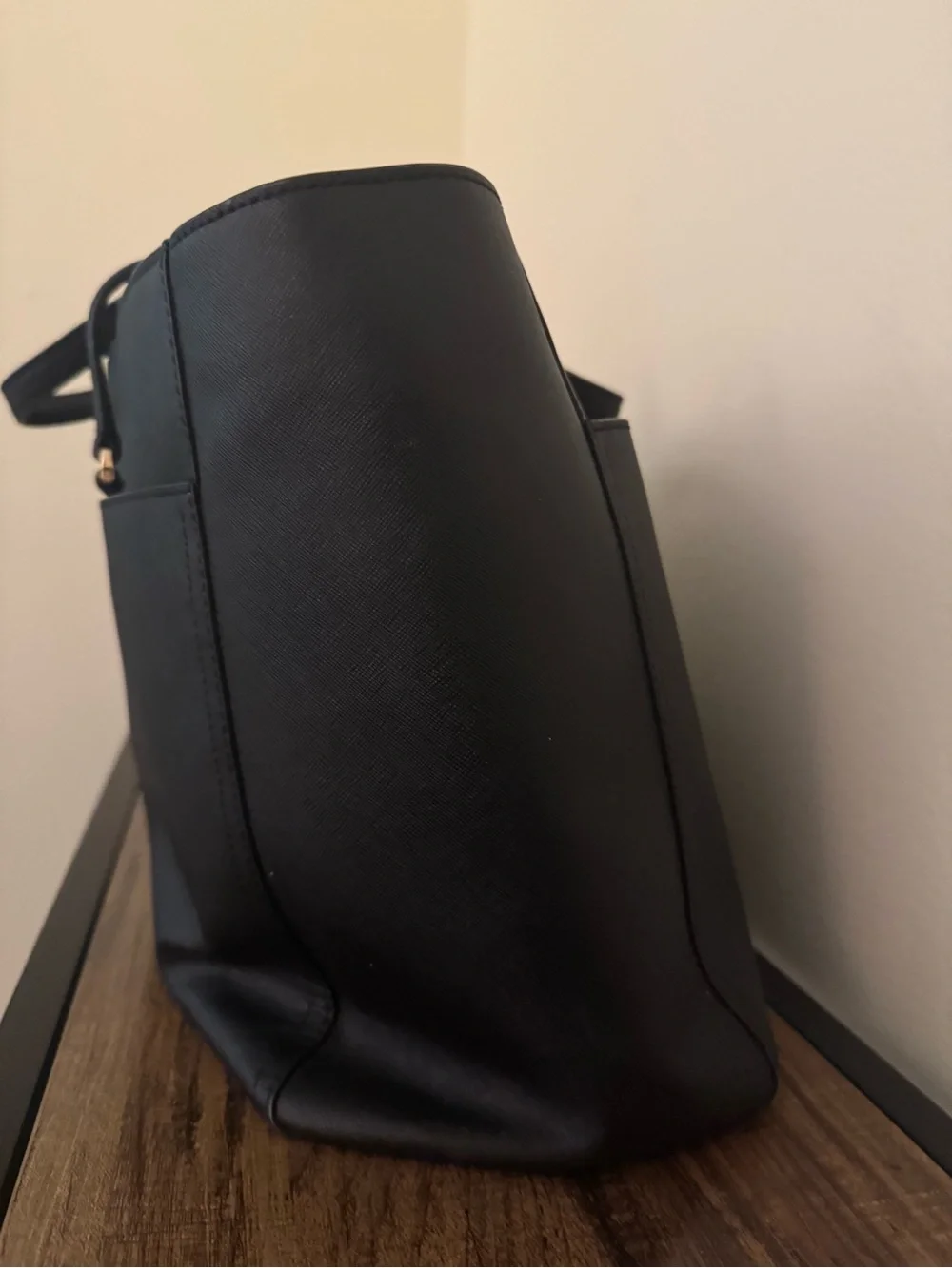 Tory Burch Robinson Black Saffiano Leather Laptop Tote